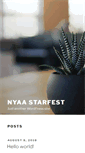 Mobile Screenshot of nyaa-starfest.com